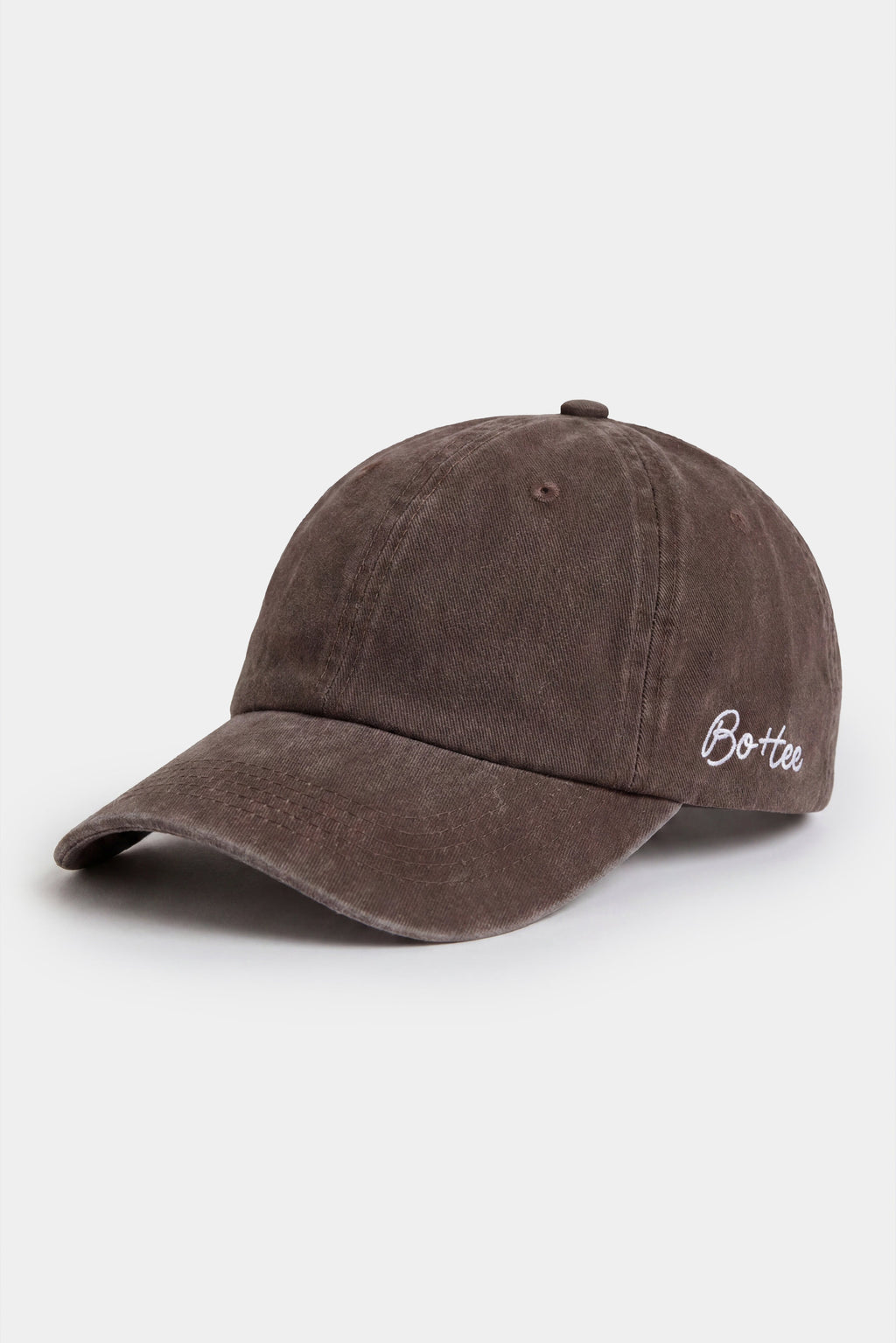 Chic Baseball Cap in Dark Cocoa