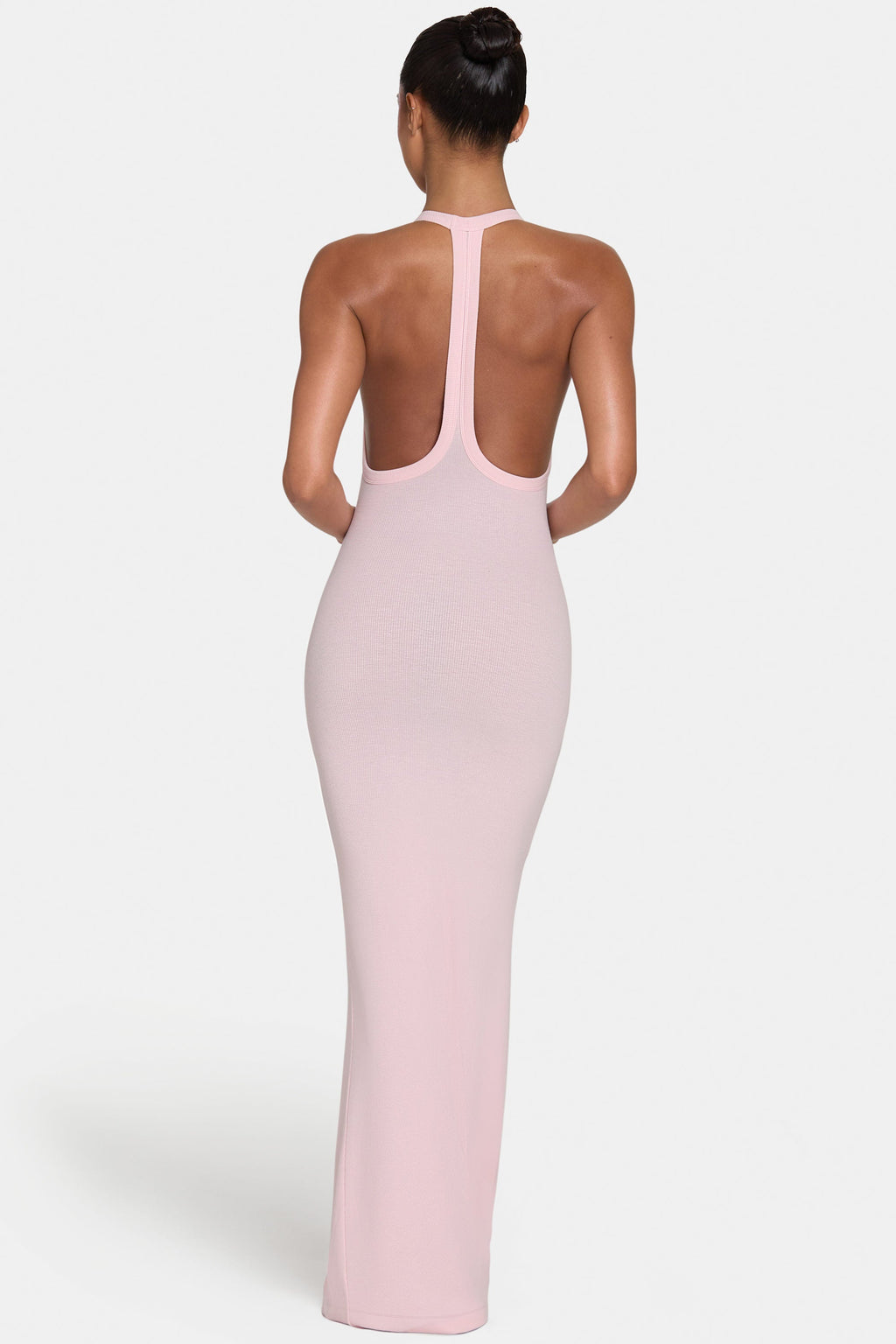 Chic ButterCloud Maxi Dress in Blush
