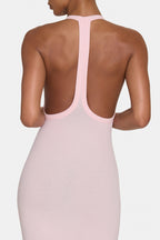 Chic ButterCloud Maxi Dress in Blush