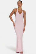 Chic ButterCloud Maxi Dress in Blush