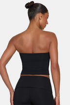 Chic ButterCloud Tube Top in Black