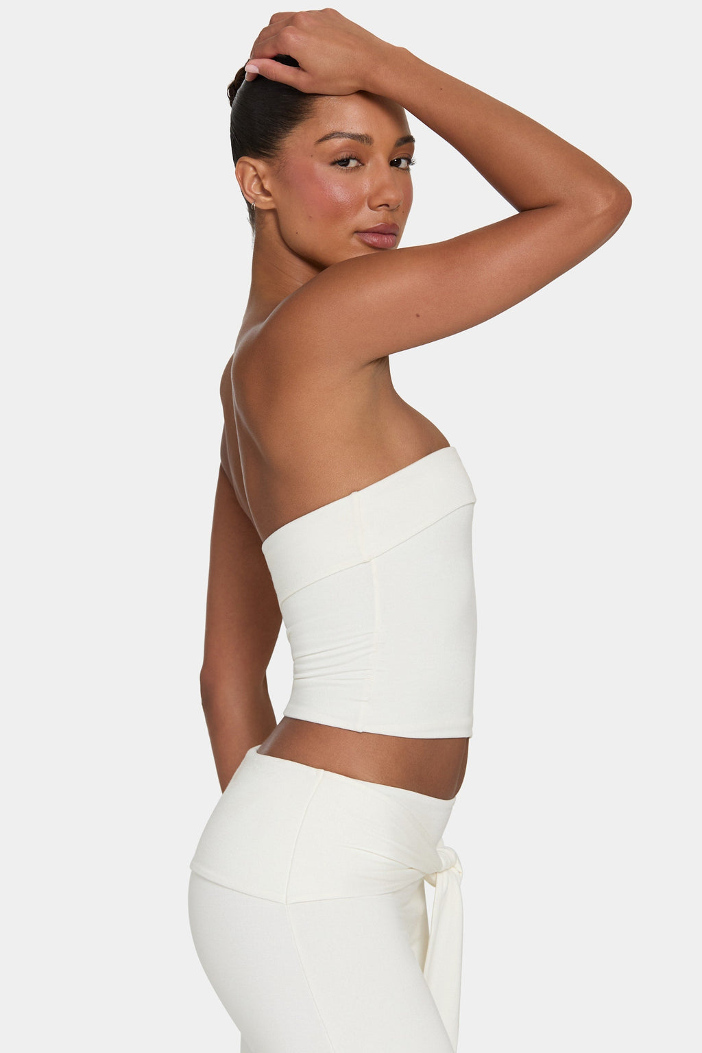Chic ButterCloud Tube Top in Coconut
