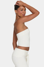 Chic ButterCloud Tube Top in Coconut