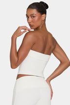 Chic ButterCloud Tube Top in Coconut