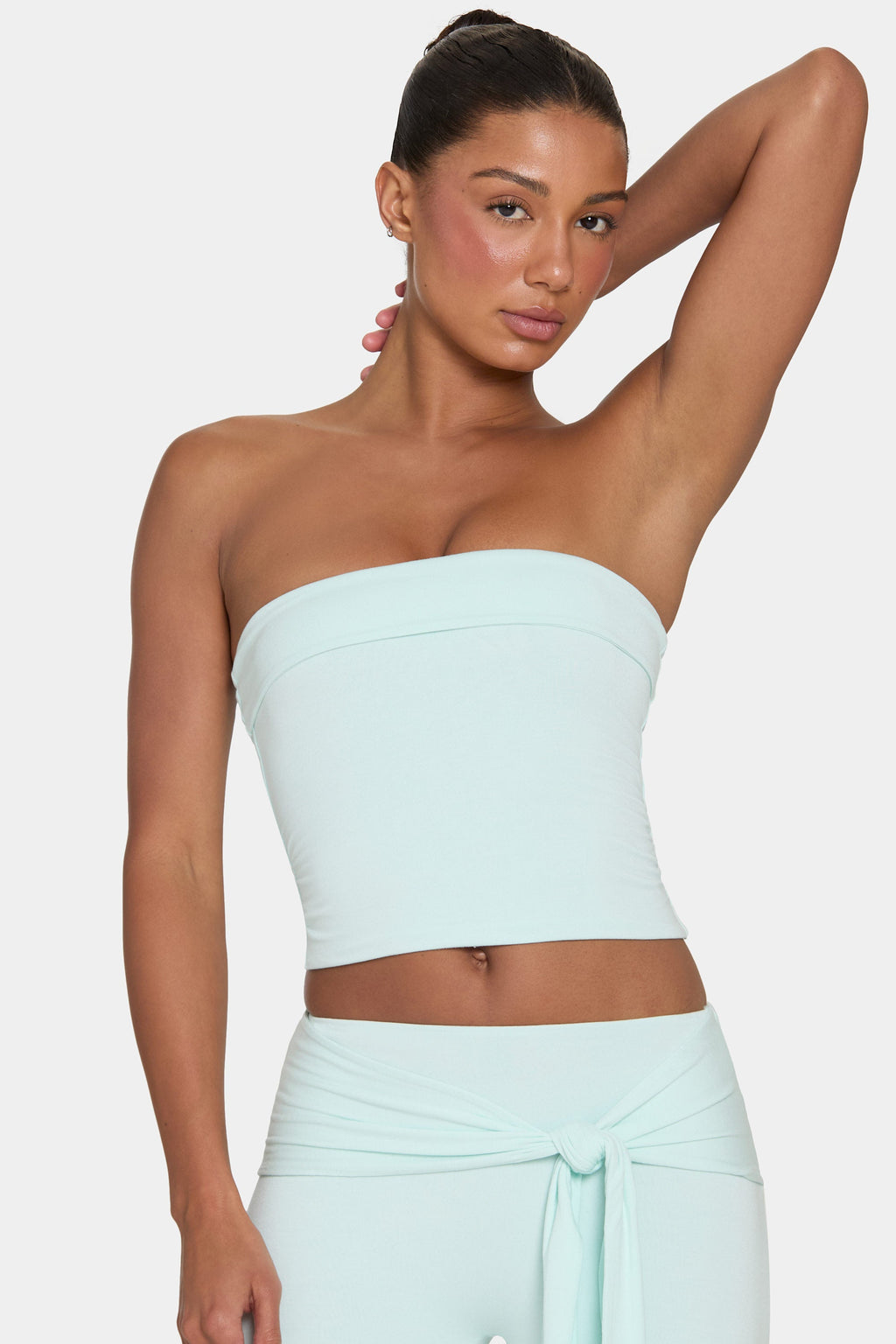 Chic ButterCloud Tube Top in Peppermint