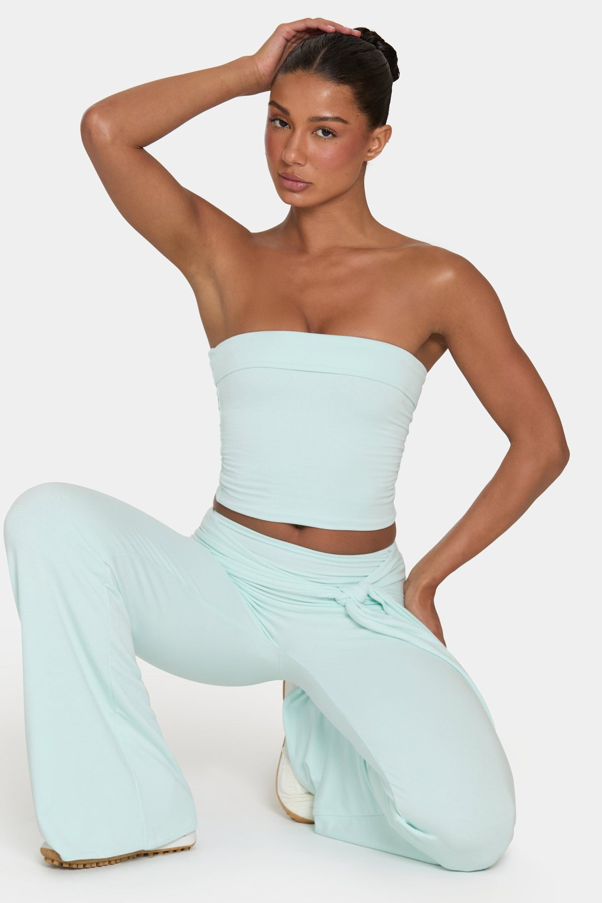Chic ButterCloud Tube Top in Peppermint