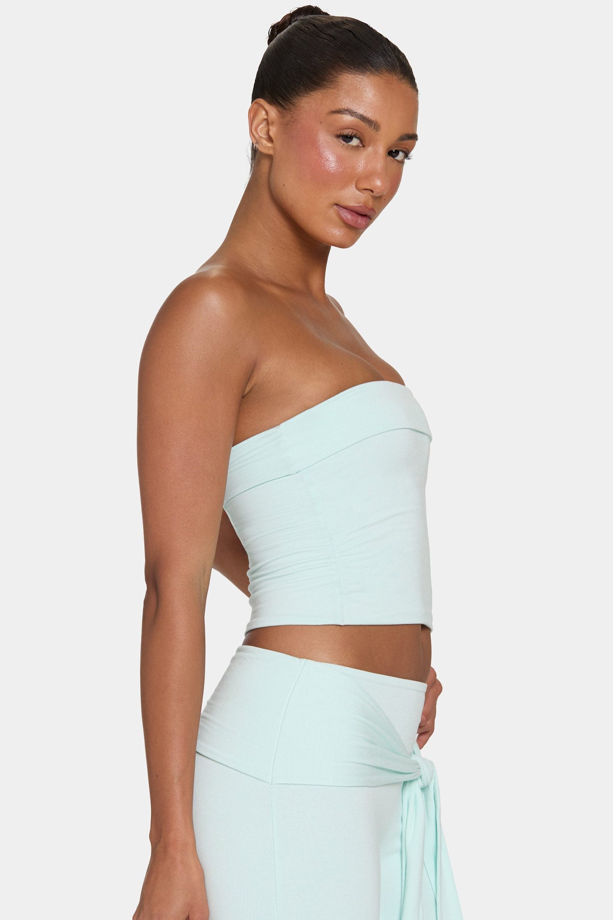 Chic ButterCloud Tube Top in Peppermint