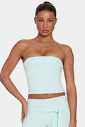 Chic ButterCloud Tube Top in Peppermint
