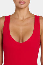 Chic ButterCloud Maxi Dress in Chilli