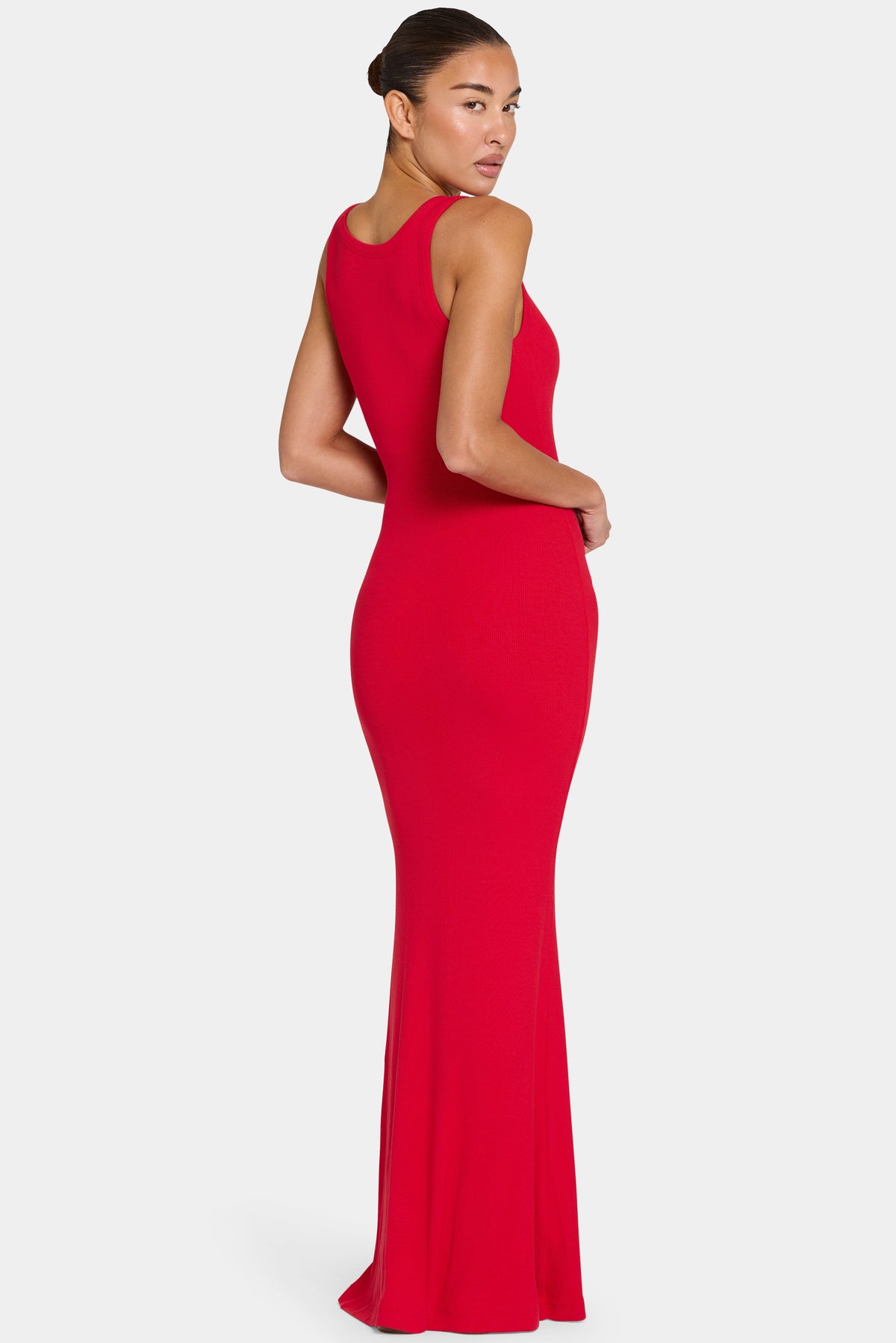 Chic ButterCloud Maxi Dress in Chilli