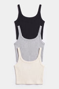 Chic ButterCloud Tank Top 3-Pack in Multi