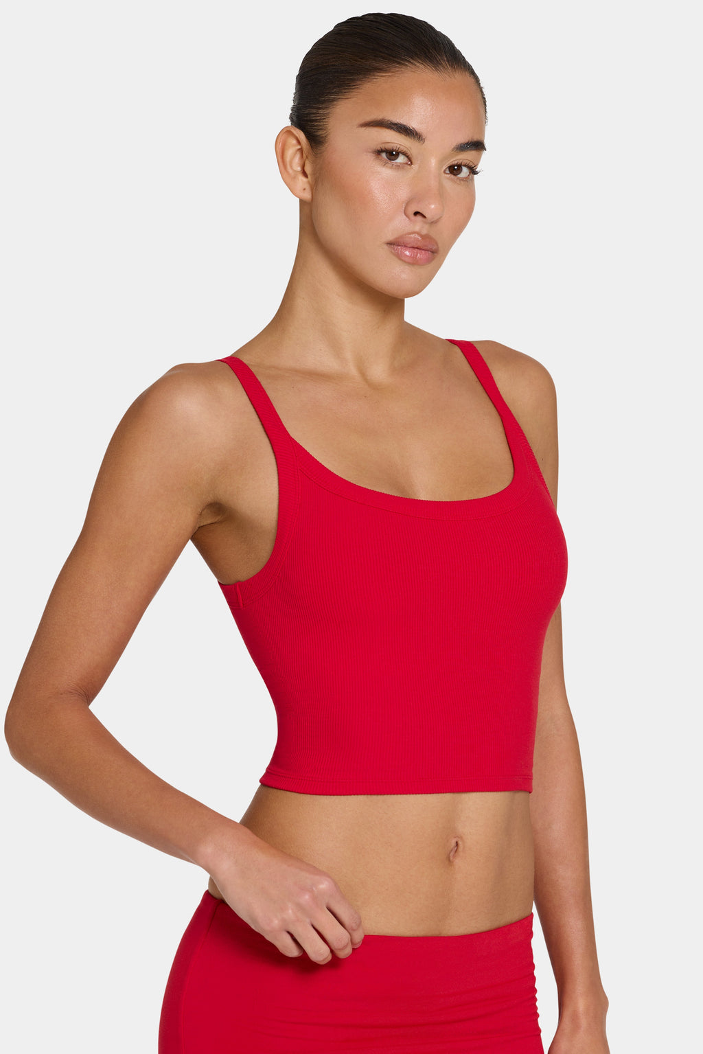 Chic ButterCloud Tank Top in Chilli