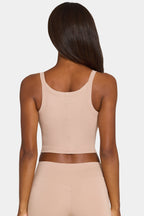 Chic ButterCloud Tank Top in Oatmeal