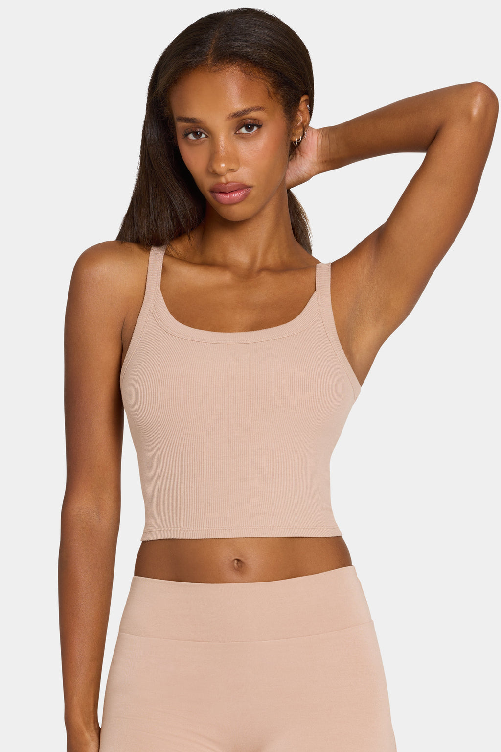 Chic ButterCloud Tank Top in Oatmeal