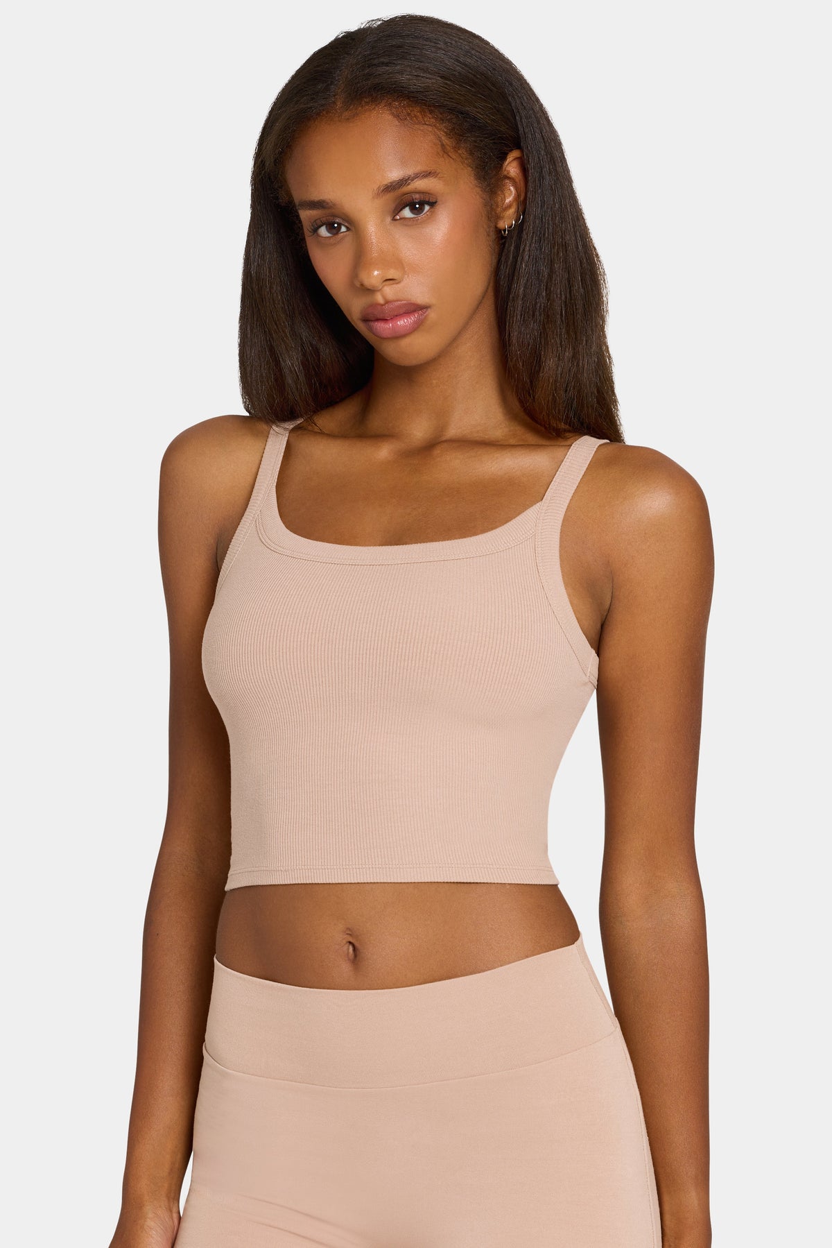 Chic ButterCloud Tank Top in Oatmeal