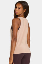 Chic ButterCloud Slouchy Tank Top in Oatmeal