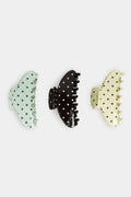 Chic Claw Clip 3-Pack in Multi
