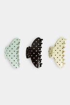 Chic Claw Clip 3-Pack in Multi
