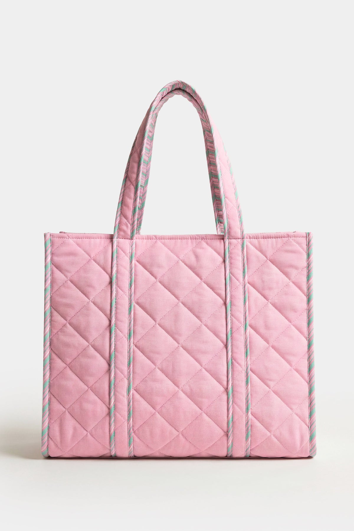 Chic Jersey Tote Bag in Sweet Pink