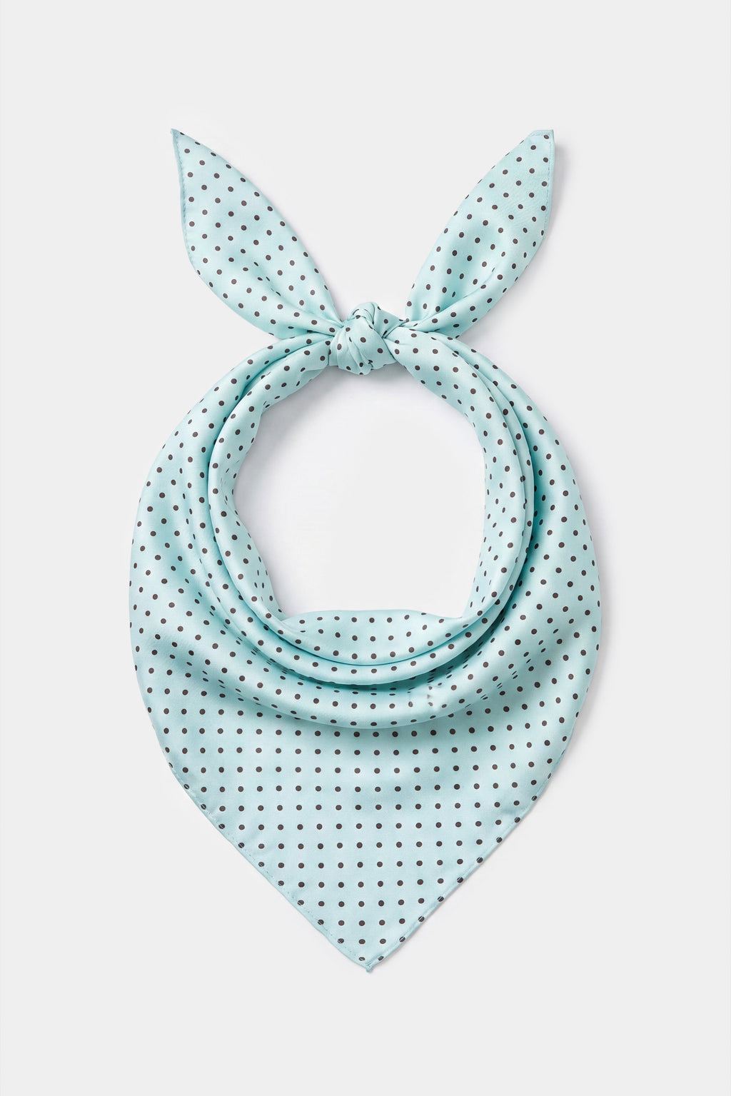 Chic Satin Multi-Way Scarf in Mint Chip