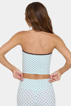 Chic Soft Active Bandeau Top in Mint Chip