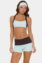 Chic Soft Active Medium-Impact Sports Bra in Mint Chip