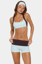 Chic Soft Active Medium-Impact Sports Bra in Mint Chip