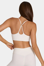 Chic Soft Active Low-Impact Sports Bra in Coconut