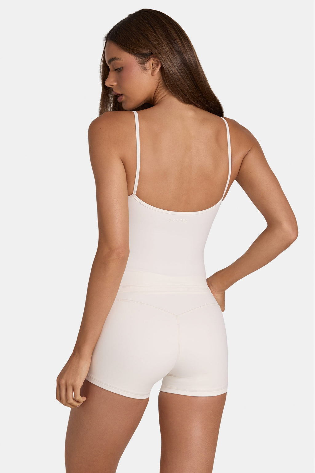 Chic Soft Active Tank Top in Coconut