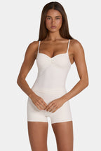 Chic Soft Active Tank Top in Coconut