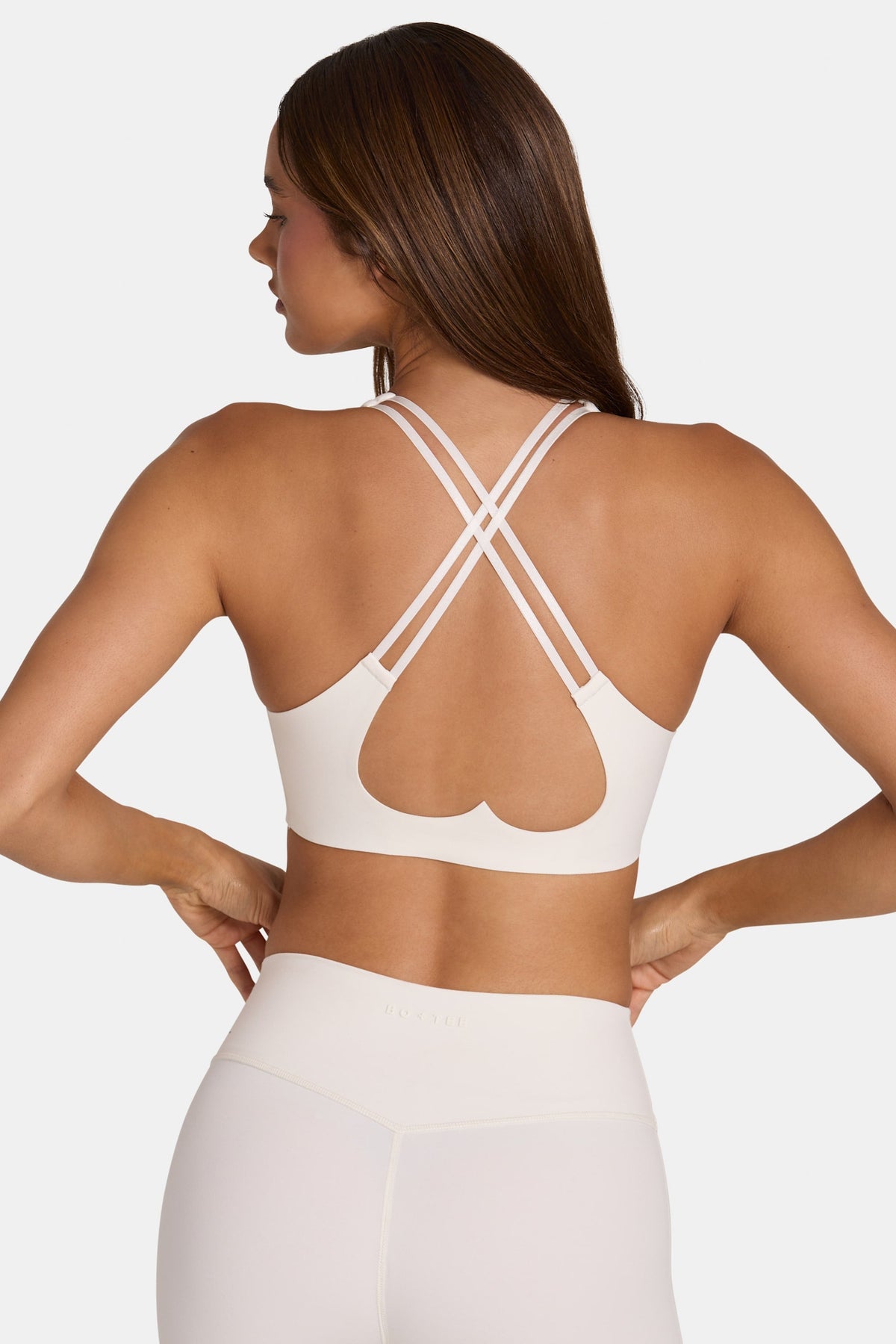 Chic Soft Active Low-Impact Sports Bra in Coconut