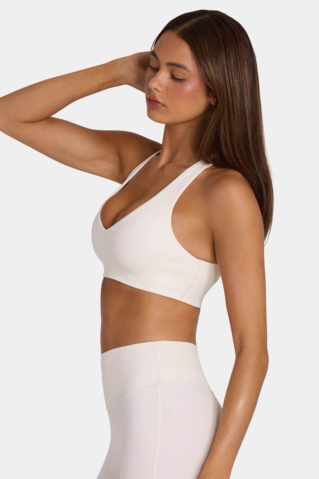 Chic Soft Active Low-Impact Sports Bra in Coconut