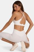 Chic Soft Active Low-Impact Sports Bra in Coconut