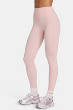 Chic Soft Active Full-Length Leggings in Blush Marl
