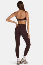 Chic Soft Active Full-Length Leggings in Espresso