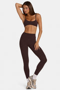 Chic Soft Active Full-Length Leggings in Espresso