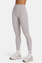 Chic Soft Active Full-Length Leggings in Grey Marl