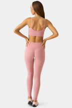 Chic Soft Active Full-Length Leggings in Berry