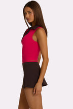 Chic Soft Active Mini Skort in Truffle