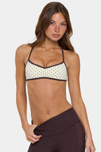 Chic Soft Active Low-Impact Sports Bra in Cookie Butter