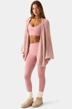 Chic Soft Knit Cardigan in Ballet