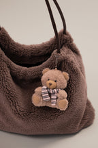 Chic Teddy Fleece Bag in Chestnut