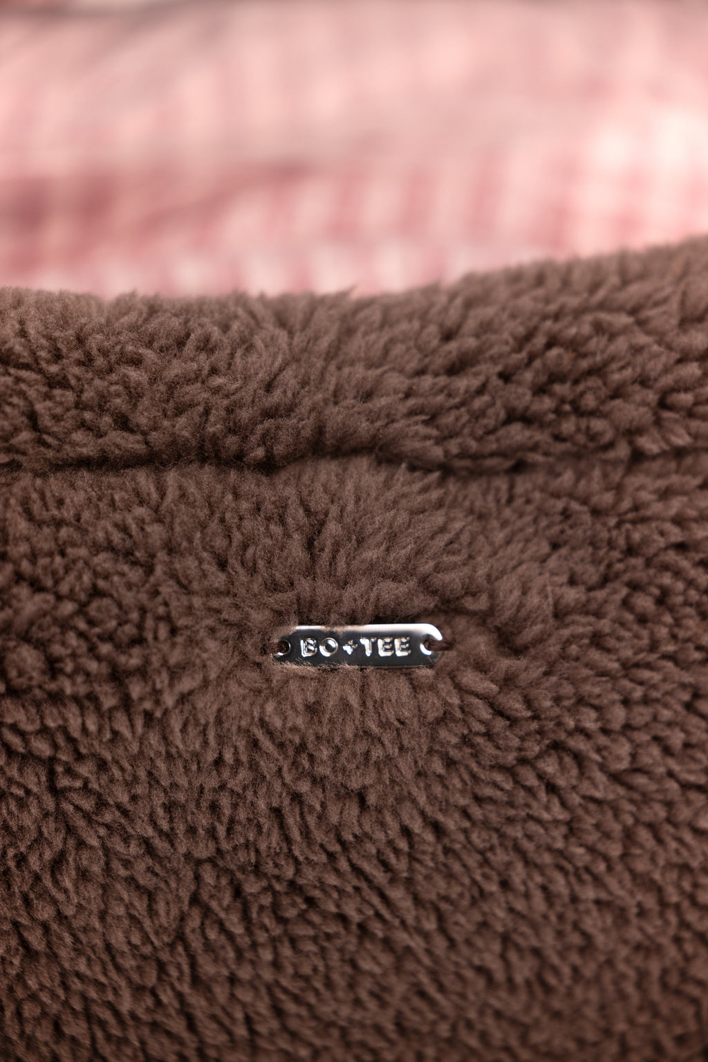 Chic Teddy Fleece Bag in Chestnut