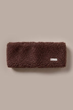 Chic Teddy Fleece Headband in Chestnut