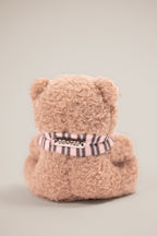 Chic Teddy Keychain in Chestnut Stripe