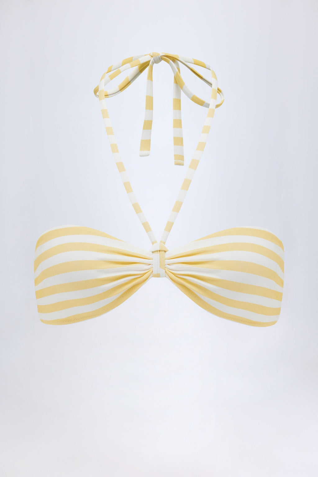 Chic Multiway Bikini Top in Lemon