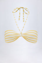 Chic Multiway Bikini Top in Lemon