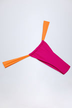 Chic Cheeky Bikini Bottoms in Fuchsia Pink
