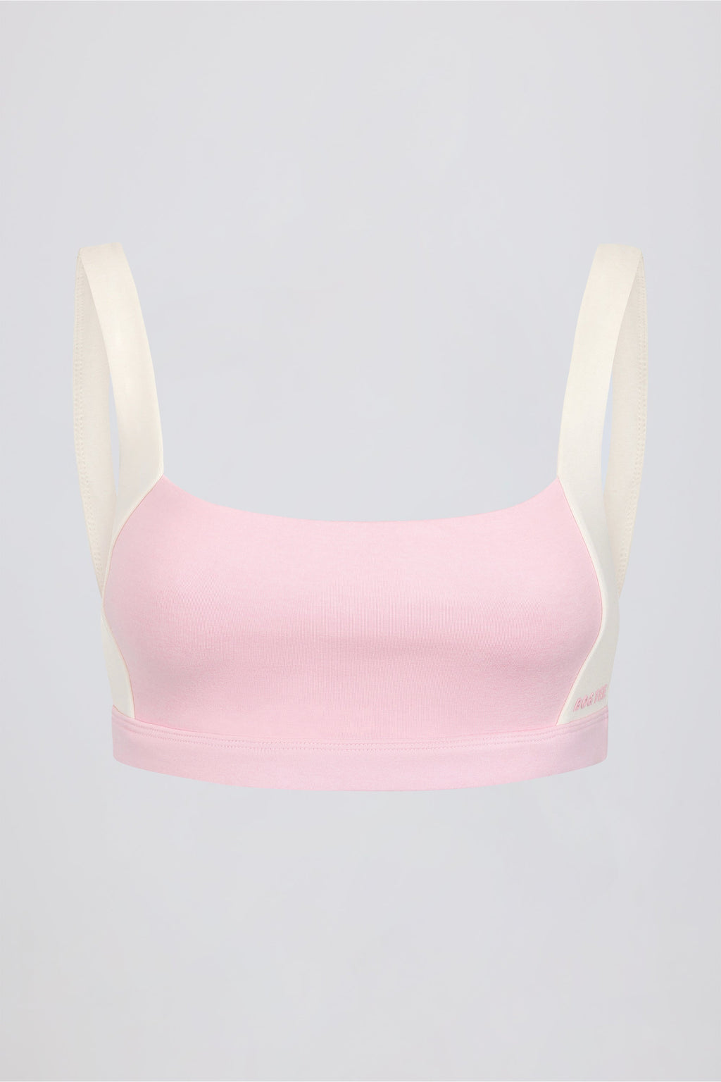 Chic Contrast Sports Bra in Bloom