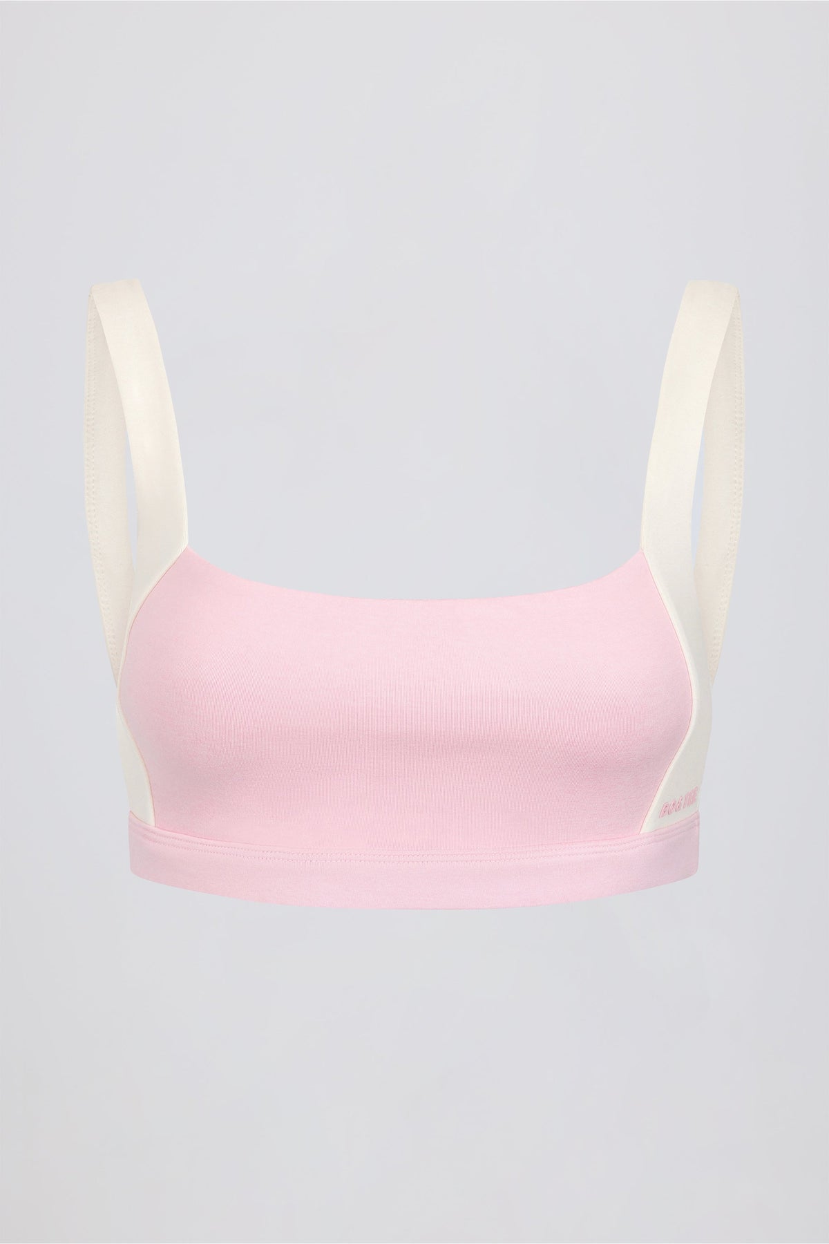 Chic Contrast Sports Bra in Bloom